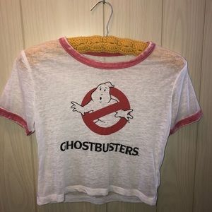 (Forever 21 ghostbusters crop top)